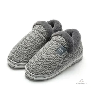 Chausson respirant pour homme, confort moderne