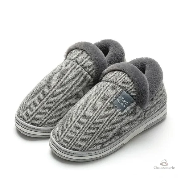Chausson respirant pour homme, confort moderne