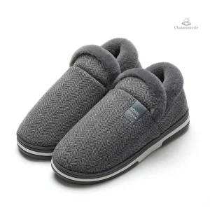 Chausson pour homme, design doux et élégant