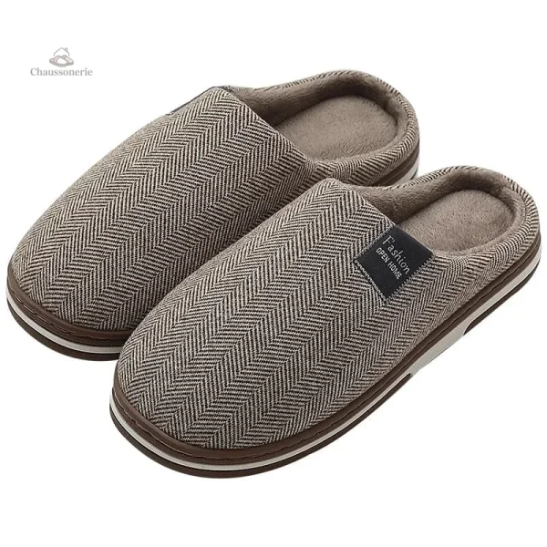 Chausson homme, style contemporain et léger