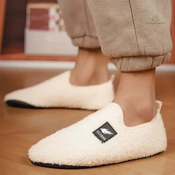 Chaussons pour homme avec