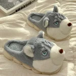 Chaussons Homme Rigolo en forme de loup