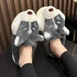 Chaussons loup confortables pour les hommes