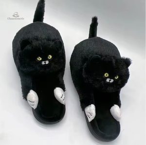 Chaussons amusants pour un look Kawaii féminin