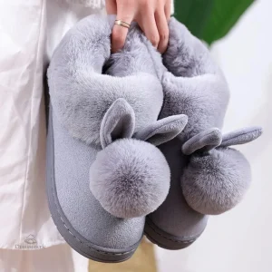 Chausson Lapin Femme original et confortable