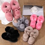 Chaussons originaux en forme de lapin pour toutes saisons
