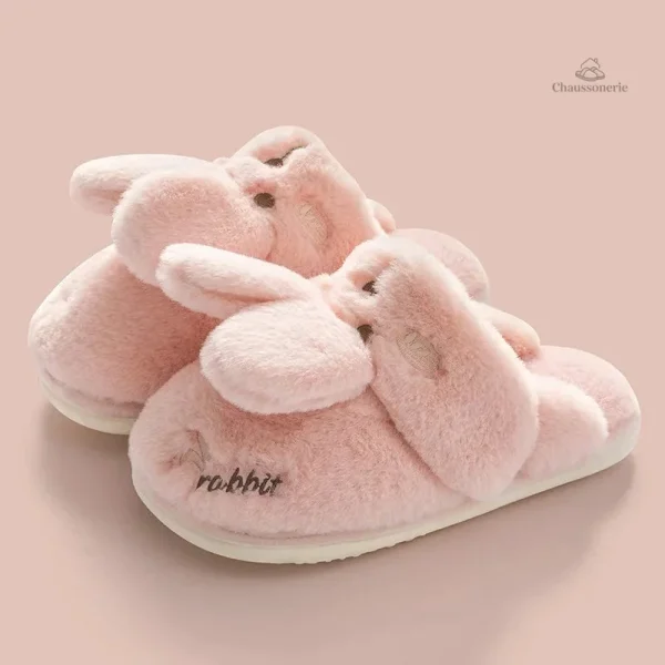 Chaussons pour femme, design ludique et douillet