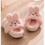Chaussons avec motifs de lapin pour les amatrices de confort