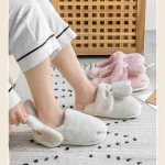 Chaussons originaux en forme de lapin pour femmes