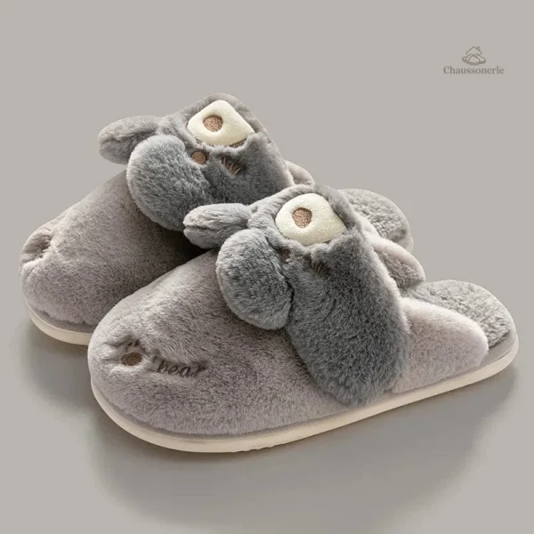 Chaussons lapin pour des moments cocooning à la maison