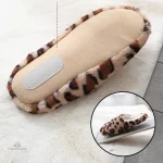 Chausson Femme Imprimé Léopard