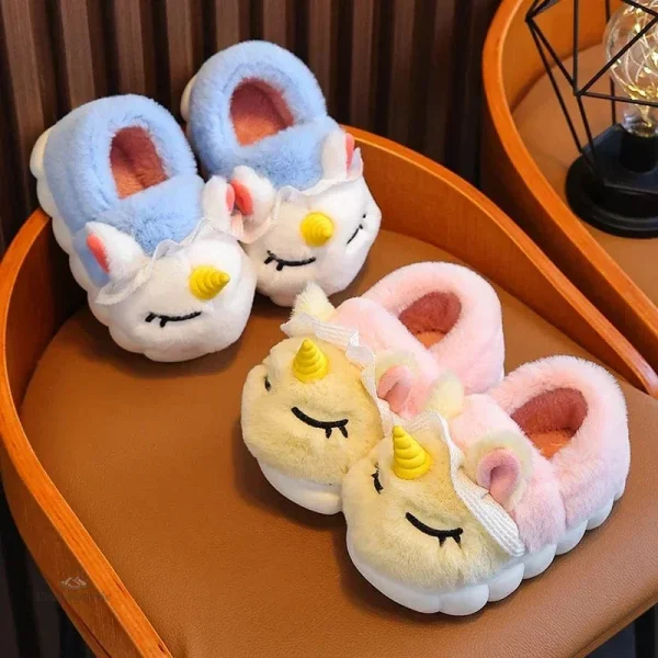 Chaussons Licorne à motifs