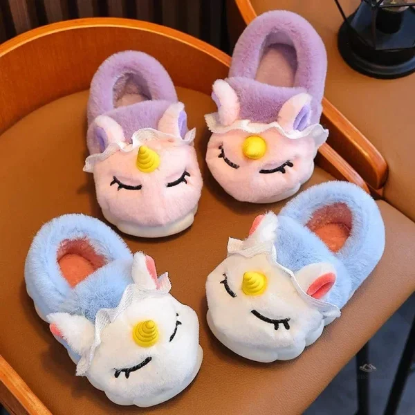 Chaussons Licorne pour les filles