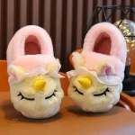 Chaussons Licorne tendance pour fille