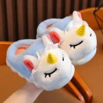 Chaussons confortables Licorne