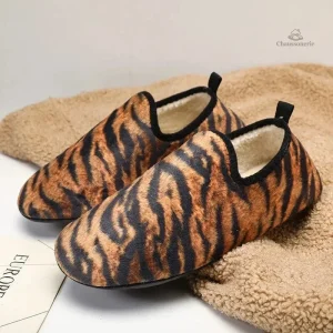 Chausson zébré pour homme moderne