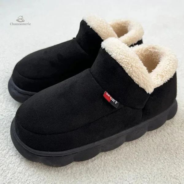 Chausson Montant en Tissu Doux