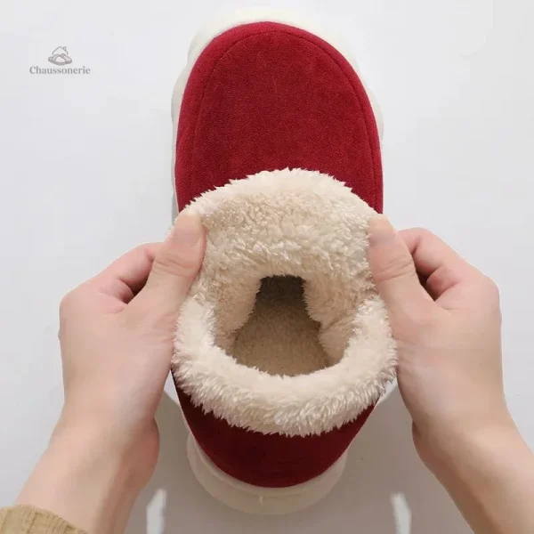 Chausson Montant Homme Fourré et Chaud - vue 3