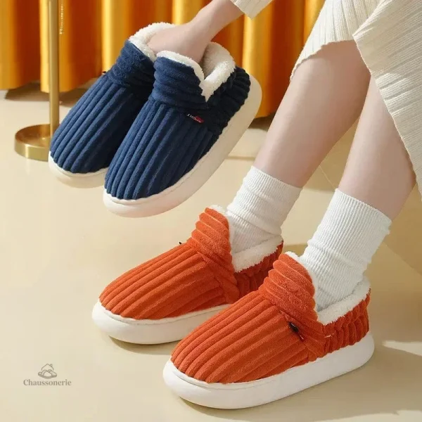 Chaussons Montants Confortables pour Homme