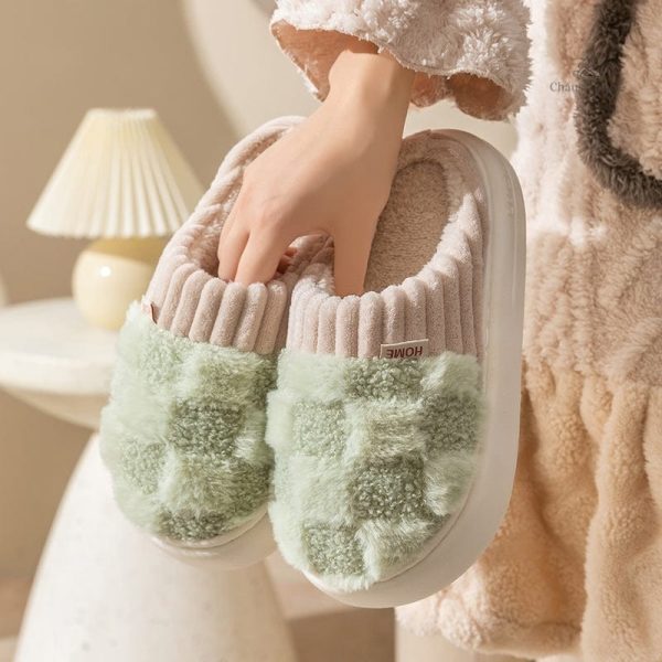 Mule à carreaux pour un style
