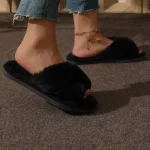 Mule d'hiver avec un design chic et simple