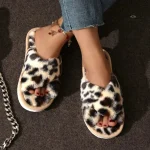 Chausson mule ouverte femme hiver - vue 4