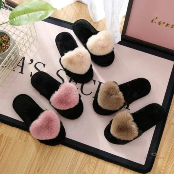 Mules confortables pour l'hiver