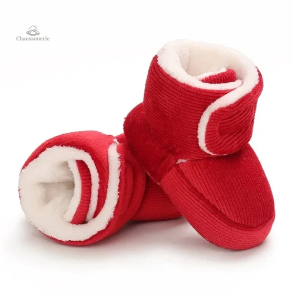 Chausson Noël Bébé souple pour les petits pieds - vue 3