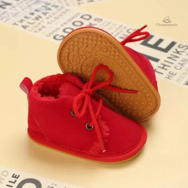 Chausson Noël Bébé souple pour les petits pieds - vue 6