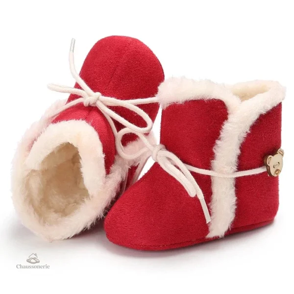 Chausson Noël Bébé souple pour les petits pieds - vue 9