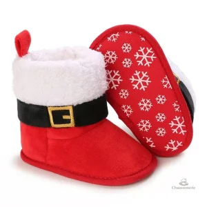 Chaussons doux Noël pour enfants, confort optimal