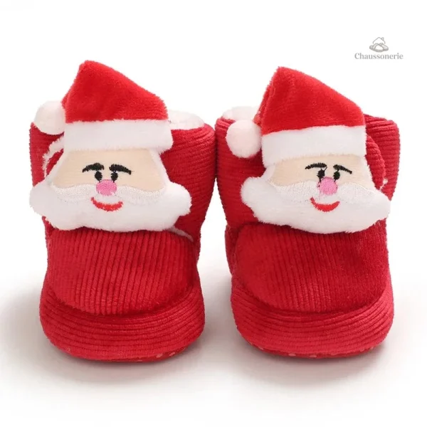 Chausson Noël Bébé souple pour les petits pieds - vue 14