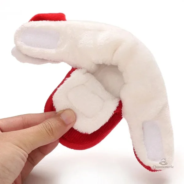 Chausson Noël Bébé souple pour les petits pieds - vue 16