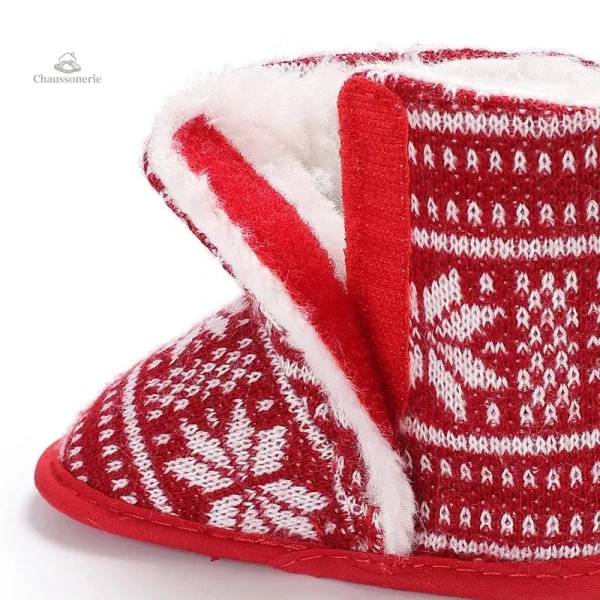Chausson Noël Bébé souple pour les petits pieds - vue 22
