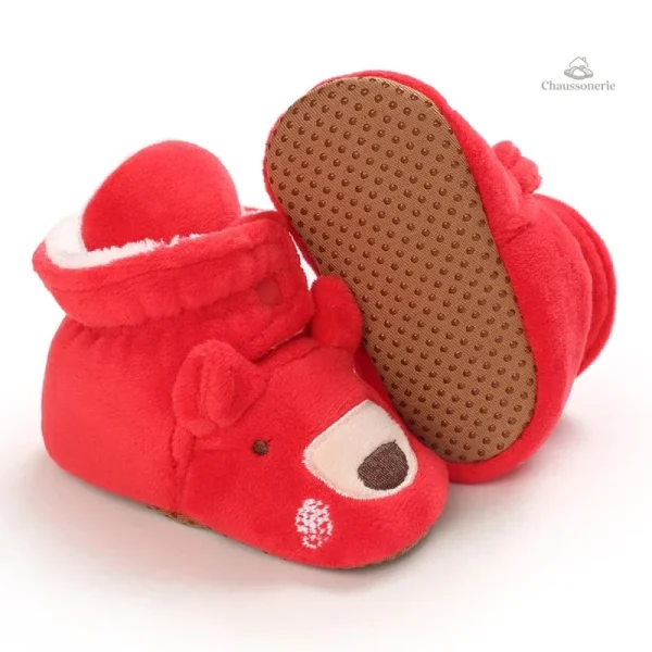 Chausson Noël Bébé souple pour les petits pieds - vue 25
