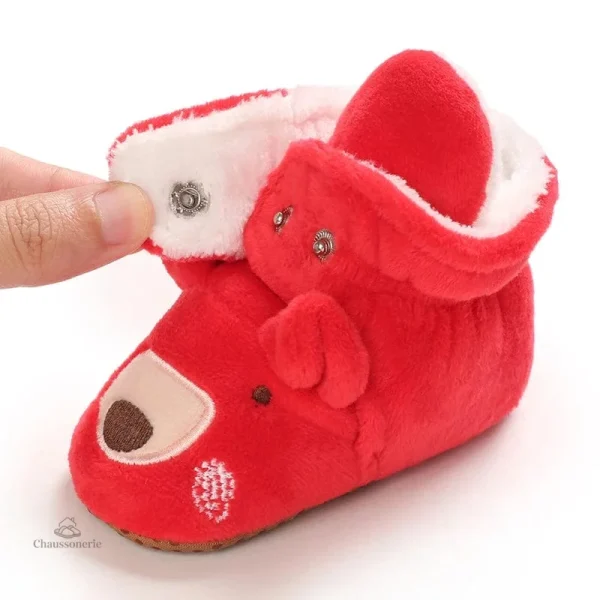 Chausson Noël Bébé souple pour les petits pieds - vue 29