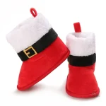 Chaussons souples Noël pour bébés joyeux