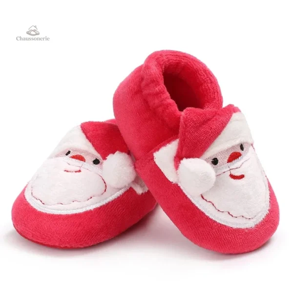 Chausson Noël Bébé souple pour les petits pieds - vue 34