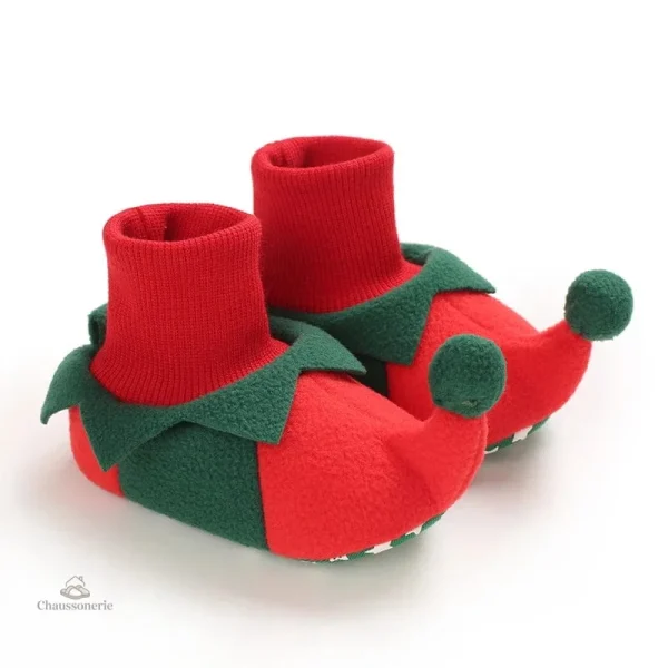 Chausson Noël Bébé souple pour les petits pieds - vue 41