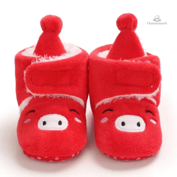 Chausson Noël Bébé souple pour les petits pieds - vue 54