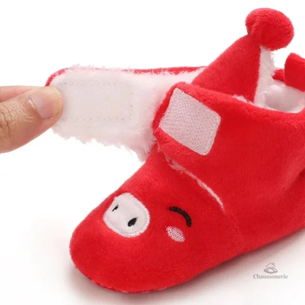 Chausson Noël Bébé souple pour les petits pieds - vue 56