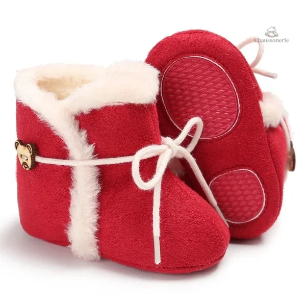 Chausson Noël Bébé souple pour les petits pieds - vue 58