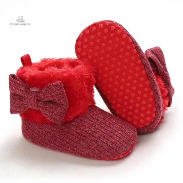Chausson Noël Bébé souple pour les petits pieds - vue 62