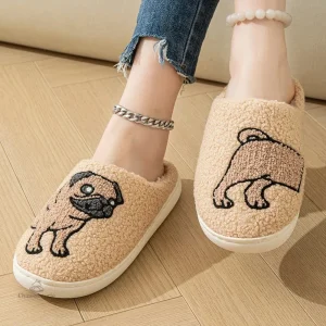 Chausson Femme Hiver doux et confortable