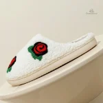 Chaussons blancs pour un look décontracté