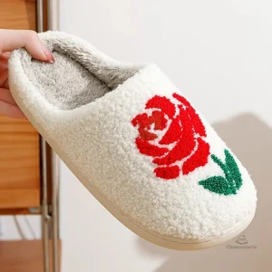 Chaussons Pilou Pilou blanc, idéal pour l'hiver