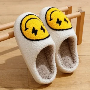 Chausson Rigolo Smiley Jaune pour homme