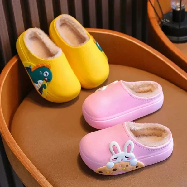 Chausson Rigolo pour petits pieds, doux et chaleureux
