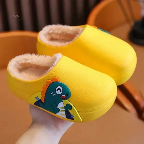 Chaussons Garçon, design rigolo pour le confort des enfants