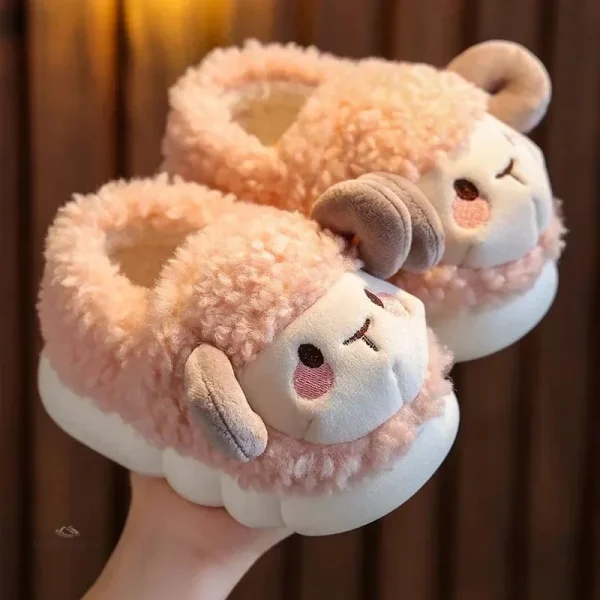 Chausson confortable Mouton pour petit garçon